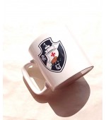 Caneca De Porcelana 400ml Do Vasco Oficial Licenciado